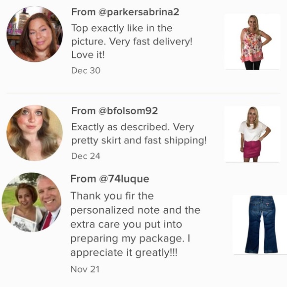 LuLaRoe Classic Tee - Red & Black - Like New - Picture 11 of 13